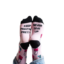 Load image into Gallery viewer, Never Give Up Socks