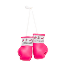 Load image into Gallery viewer, Fighting Pretty Mini Boxing Gloves - Knockout Pink
