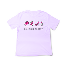 Load image into Gallery viewer, Fighting Pretty Classic Logo Unisex T-Shirt (Lavender)