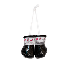 Load image into Gallery viewer, Fighting Pretty Mini Boxing Gloves - Black
