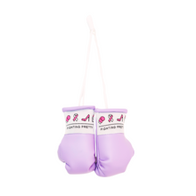 Load image into Gallery viewer, Fighting Pretty Mini Boxing Gloves - Lavender
