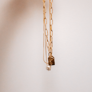 Gold Stacking Necklace