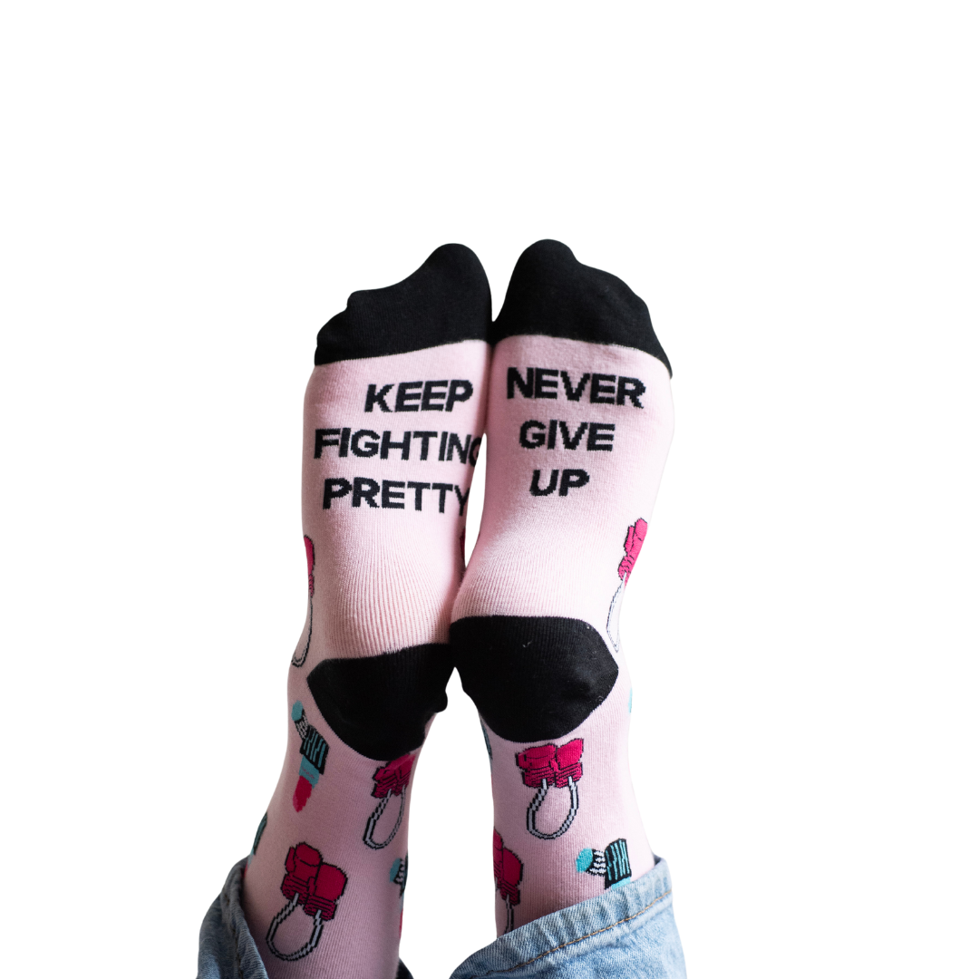 Never Give Up Socks