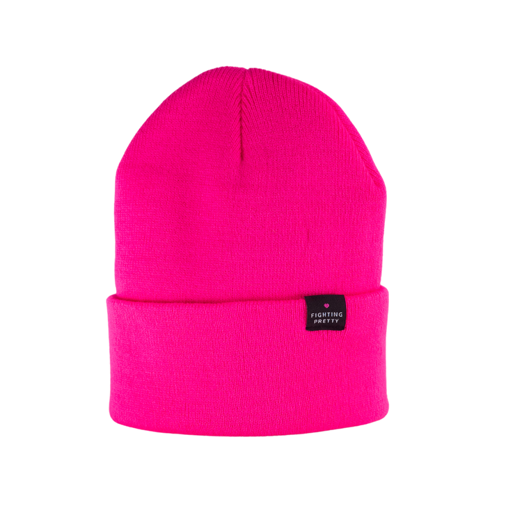 Fighting Pretty Knit Beanie