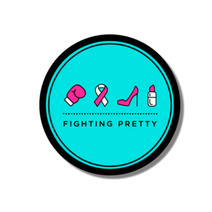 Sticker - Fighting Pretty Logo - Teal