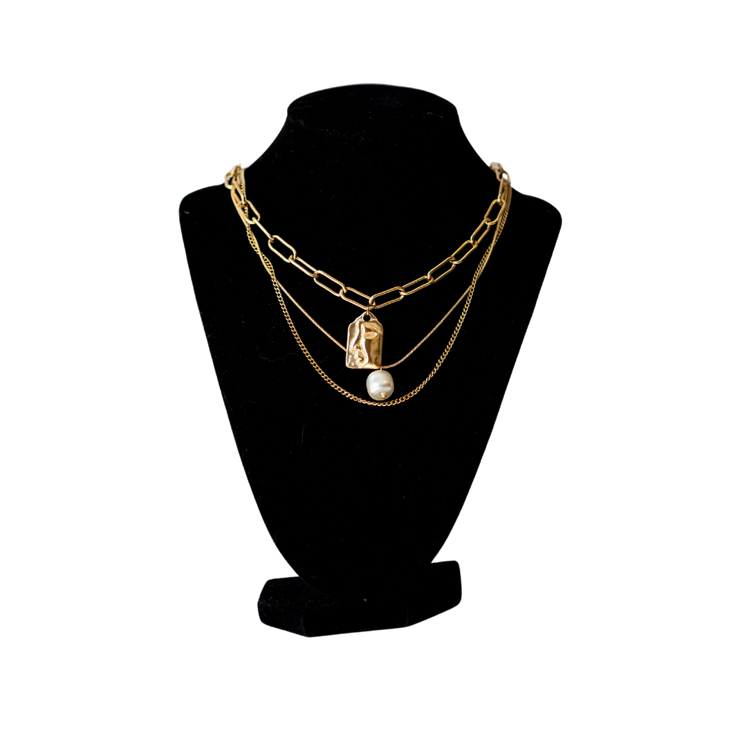 Gold Stacking Necklace