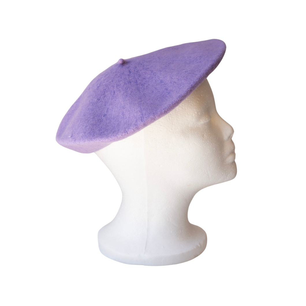 Lavender Beret