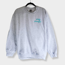 Load image into Gallery viewer, Pretty Powerful Embroidered Crew Neck Sweatshirt
