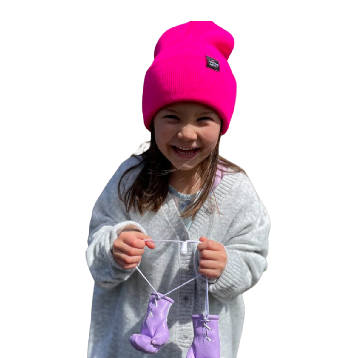 Fighting Pretty Knit Beanie