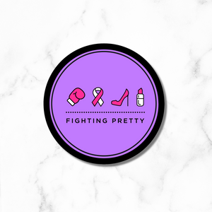 Sticker - Lavender Fighting Pretty Logo