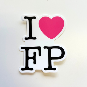 Sticker - I Heart FP