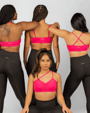 Load image into Gallery viewer, Handful Adjustable Bra – Battle Cry Pink
